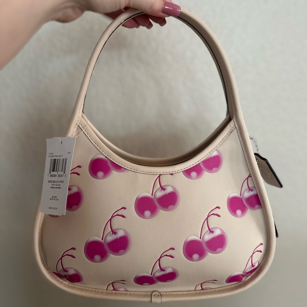 Coachtopia Ergo bag in pink cherry